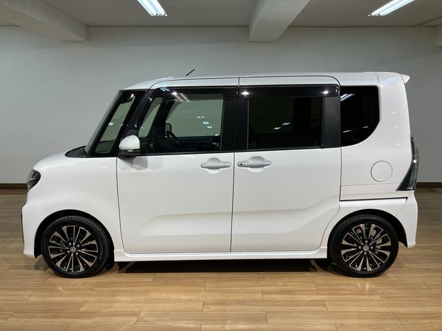 タントカスタムＲＳセレクション／走行０．８万ｋｍ／ナビ／ＥＴＣ走行０．８万ｋｍ／ターボ車／ナビゲーション／ＥＴＣ／クルーズコントロール／前席シートヒーター／両側パワースライドドアＬＥＤヘッドライト・フォグランプ／アルミホイール／オートエアコン／キーフリー（大阪府）の中古車