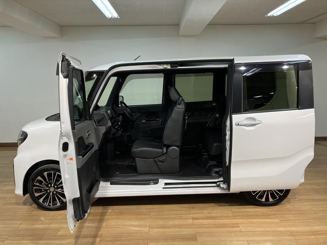 タントカスタムＲＳセレクション／走行０．８万ｋｍ／ナビ／ＥＴＣ走行０．８万ｋｍ／ターボ車／ナビゲーション／ＥＴＣ／クルーズコントロール／前席シートヒーター／両側パワースライドドアＬＥＤヘッドライト・フォグランプ／アルミホイール／オートエアコン／キーフリー（大阪府）の中古車