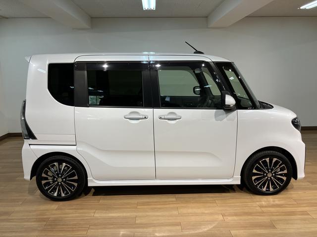 タントカスタムＲＳセレクション／走行０．８万ｋｍ／ナビ／ＥＴＣ走行０．８万ｋｍ／ターボ車／ナビゲーション／ＥＴＣ／クルーズコントロール／前席シートヒーター／両側パワースライドドアＬＥＤヘッドライト・フォグランプ／アルミホイール／オートエアコン／キーフリー（大阪府）の中古車