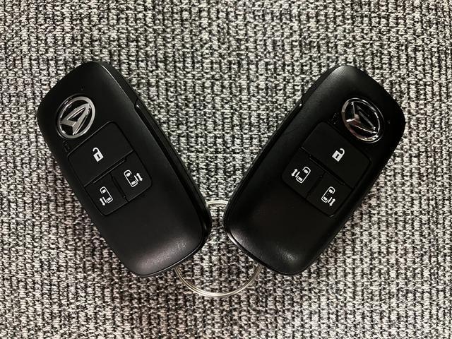 ムーヴキャンバスストライプスＧターボ／走行０．６万ｋｍ／ナビ／バックカメラ走行０．６万ｋｍ／ナビゲーション／バックカメラ／ステアリングスイッチ／ＥＴＣ／前後ドラレコ／クルコン／前席シートヒーター／電動パーキングブレーキ／両側パワースライドドア／ＬＥＤヘッド・フォグランプ（大阪府）の中古車