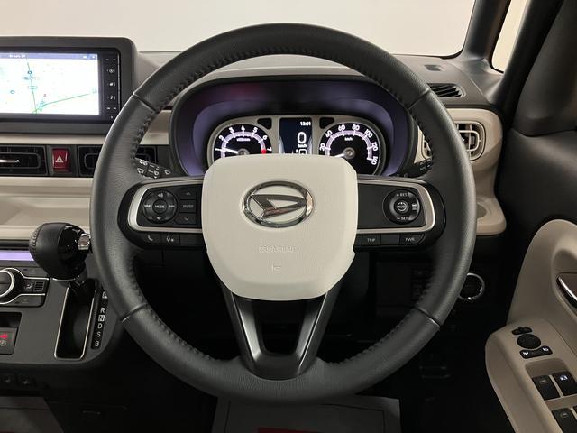 ムーヴキャンバスストライプスＧターボ／走行０．６万ｋｍ／ナビ／バックカメラ走行０．６万ｋｍ／ナビゲーション／バックカメラ／ステアリングスイッチ／ＥＴＣ／前後ドラレコ／クルコン／前席シートヒーター／電動パーキングブレーキ／両側パワースライドドア／ＬＥＤヘッド・フォグランプ（大阪府）の中古車