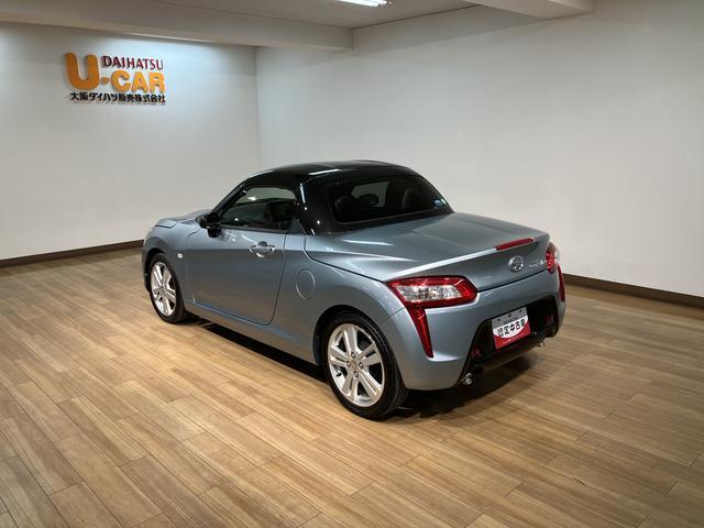 コペンローブ　車検整備渡　ターボ　電動開閉式ルーフ　ナビ　ＥＴＣ電動開閉式ルーフ　７速スーパーアクティブシフト付ＣＶＴ車　１６インチ純正アルミホイール　オートエアコン　プッシュボタンスタート　ＬＥＤヘッドランプ　車検整備渡　走行距離３４８１９ｋｍ（大阪府）の中古車
