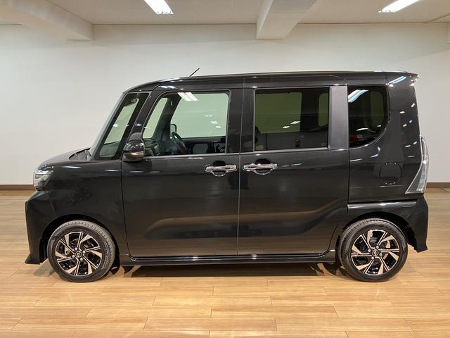 タントカスタムＸ／０．５万ｋｍ／ナビ／バックカメラ／前後ドラレコ走行０．５万ｋｍ／ナビゲーション／バックカメラ／ステアリングスイッチ／前後ドラレコ／前席シートヒーター／両側パワースライドドア／ＬＥＤヘッドライト・フォグランプ／アルミ／オートエアコン／キーフリー（大阪府）の中古車