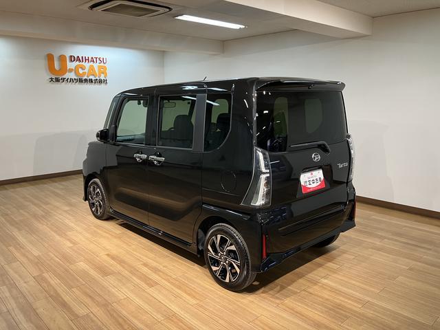 タントカスタムＸ／０．５万ｋｍ／ナビ／バックカメラ／前後ドラレコ走行０．５万ｋｍ／ナビゲーション／バックカメラ／ステアリングスイッチ／前後ドラレコ／前席シートヒーター／両側パワースライドドア／ＬＥＤヘッドライト・フォグランプ／アルミ／オートエアコン／キーフリー（大阪府）の中古車