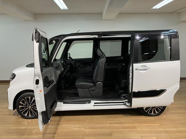 タントカスタムＲＳ　４ＷＤ／車検整備渡／ナビ／前後ドラレコ車検整備渡　４ＷＤ　Ｂｌｕｅｔｏｏｔｈ対応純正ナビ　フルセグＴＶ　ＴＶコントロール　バックカメラ　前後録画ドラレコ　両側電動スライドドア　ＬＥＤヘッドランプ　シートヒーター　オートエアコン（大阪府）の中古車