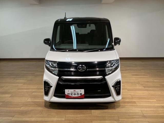 タントカスタムＲＳ　４ＷＤ／車検整備渡／ナビ／前後ドラレコ車検整備渡　４ＷＤ　Ｂｌｕｅｔｏｏｔｈ対応純正ナビ　フルセグＴＶ　ＴＶコントロール　バックカメラ　前後録画ドラレコ　両側電動スライドドア　ＬＥＤヘッドランプ　シートヒーター　オートエアコン（大阪府）の中古車
