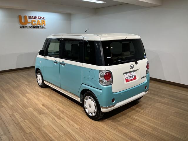 ムーヴキャンバスＸメイクアップリミテッド　ＳＡIII／８インチナビ／パノラマ走行２．６万ｋｍ／８インチナビ／パノラマモニター／ステアリングスイッチ／後席モニター／ＥＴＣ／ドラレコ／ＵＳＢ・ＨＤＭＩアダプター／両側パワースライドドア／ＬＥＤフォグランプ／オートエアコン（大阪府）の中古車