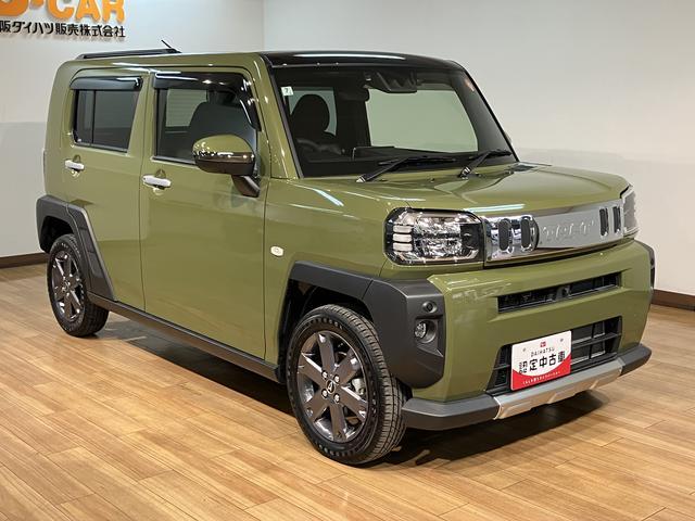 タフトＧターボ／１．１万ｋｍ／９インチナビ／Ｐモニター／クルコン走行１．１万ｋｍ／９インチナビ／パノラマモニター／ＥＴＣ／前後ドラレコ／クルーズコントロール／前席シートヒーター／電動パーキングブレーキ／ＬＥＤヘッドライト・フォグランプ／オートエアコン／キーフリー（大阪府）の中古車