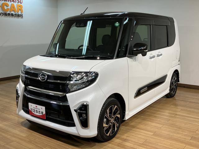 タントカスタムＸスタイルセレクション／１．１万ｋｍ／ナビ／パノラマ走行１．１万ｋｍ／ナビゲーション／パノラマモニター／ステアリングスイッチ／前後ドラレコ／前席シートヒーター／両側パワースライドドア／ＬＥＤヘッドライト・フォグランプ／アルミ／オートエアコン／キーフリー（大阪府）の中古車