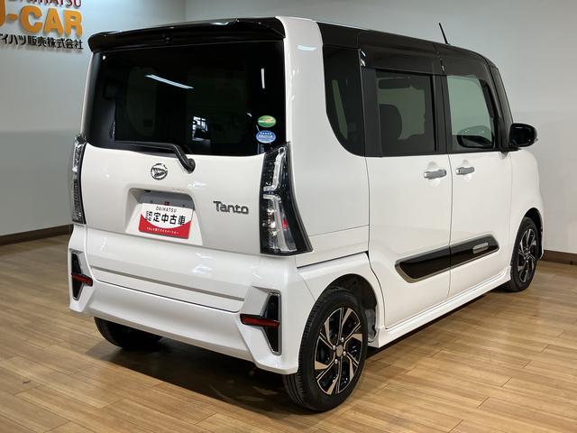 タントカスタムＸスタイルセレクション／１．１万ｋｍ／ナビ／パノラマ走行１．１万ｋｍ／ナビゲーション／パノラマモニター／ステアリングスイッチ／前後ドラレコ／前席シートヒーター／両側パワースライドドア／ＬＥＤヘッドライト・フォグランプ／アルミ／オートエアコン／キーフリー（大阪府）の中古車