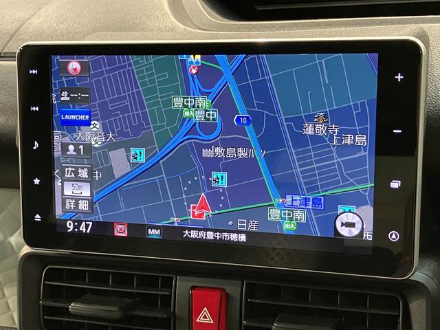 タントＸ　ワンオーナー　９インチナビ　前後ドラレコ　バックカメラ９インチナビ　Ｂｌｕｅｔｏｏｔｈ対応　フルセグＴＶ　前後ドラレコ　ＥＴＣ　ワンオーナー　バックカメラ　両側電動スライドドア　シートヒーター　ＬＥＤヘッドランプ　　オートエアコン　キーフリー（大阪府）の中古車