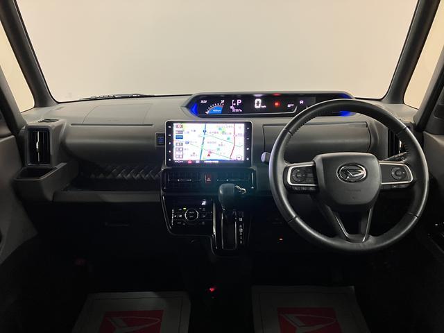 タントカスタムＲＳセレクション９インチナビゲーション　全方位カメラ　ナビ連動前後ドライブレコーダー　ＥＴＣ車載器　ターボ　ＬＥＤヘッドライト　両側電動スライドドア　クルーズコントロール　スマートアシスト（大阪府）の中古車