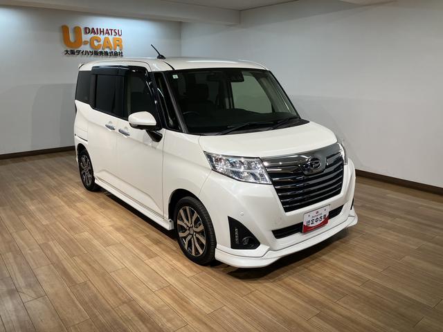 トールカスタムＧ　ターボ　ＳＡIII／９インチナビ／Ｐモニター走行２．４万ｋｍ／９インチナビ／パノラマモニター／ステアリングスイッチ／ＥＴＣ／クルコン／前席シートヒーター／両側パワースライドドア／ＬＥＤヘッドライト・フォグ／アルミ／オートエアコン／キーフリー（大阪府）の中古車