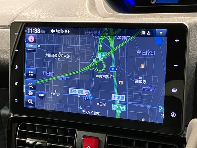 タントカスタムＲＳスタイルセレクション／９インチナビ／全方位カメラ９インチナビ／パノラマモニター／ステアリングスイッチ／ＥＴＣ／前後ドラレコ／クルーズコントロール／前席シートヒーター／電動パーキングブレーキ／両側パワースライドドア／ＬＥＤヘッドライト・フォグランプ（大阪府）の中古車