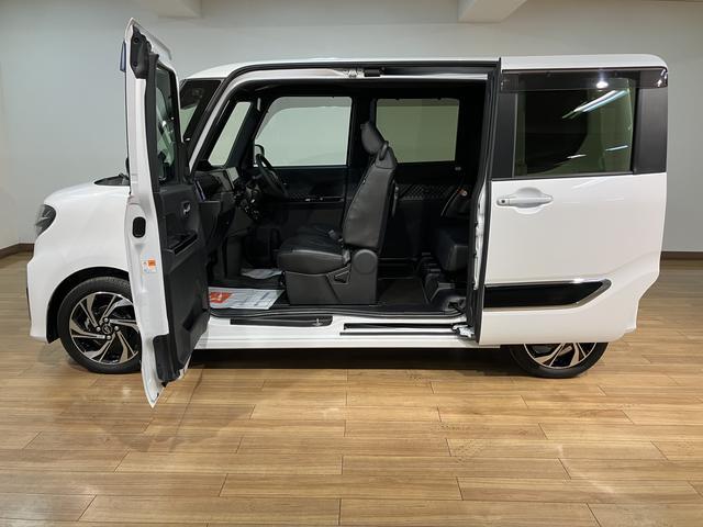 タントカスタムＲＳスタイルセレクション／９インチナビ／全方位カメラ９インチナビ／パノラマモニター／ステアリングスイッチ／ＥＴＣ／前後ドラレコ／クルーズコントロール／前席シートヒーター／電動パーキングブレーキ／両側パワースライドドア／ＬＥＤヘッドライト・フォグランプ（大阪府）の中古車