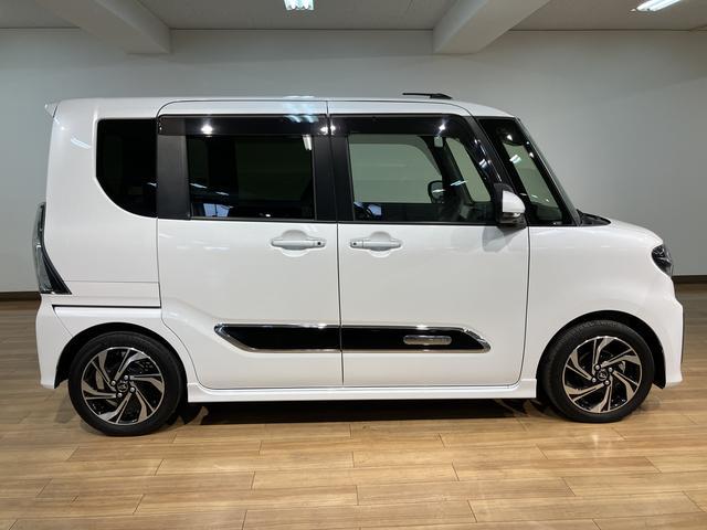 タントカスタムＲＳスタイルセレクション／９インチナビ／全方位カメラ９インチナビ／パノラマモニター／ステアリングスイッチ／ＥＴＣ／前後ドラレコ／クルーズコントロール／前席シートヒーター／電動パーキングブレーキ／両側パワースライドドア／ＬＥＤヘッドライト・フォグランプ（大阪府）の中古車