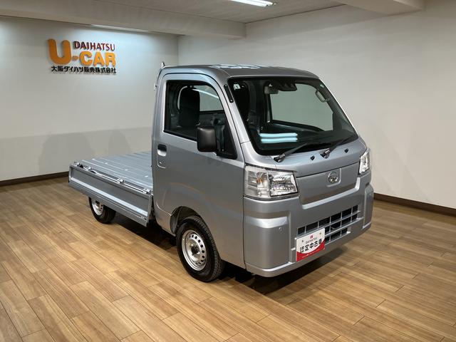 ハイゼットトラックスタンダード　ＣＶＴ／スマートアシスト／ＡＭ・ＦＭラジオ走行９４９ｋｍ／ＣＶＴ／スマートアシスト／ＡＭ・ＦＭラジオ／コーナーセンサー／エアコン／パワステ／３方開（大阪府）の中古車