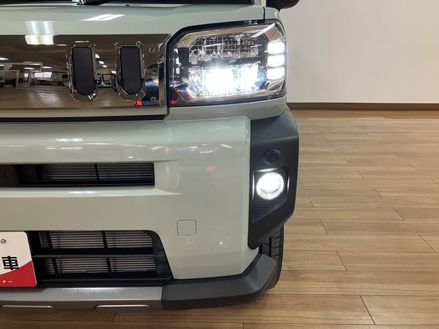 タフトＧターボ　ダーククロムベンチャー／バックカメラ対応／クルコン届出済未使用車／走行３３ｋｍ／バックカメラ対応車／クルーズコントロール／前席シートヒーター／電動パーキングブレーキ／ＬＥＤヘッドライト・フォグランプ／アルミホイール／オートエアコン／キーフリー（大阪府）の中古車