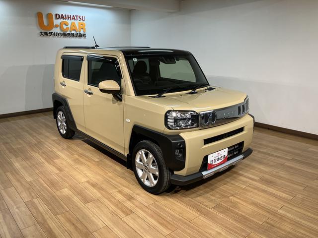 タフトＧターボ　クロムベンチャー／９インチナビ／パノラマモニター走行１．４万ｋｍ／９インチナビ／パノラマモニター／ステアリングスイッチ／ＥＴＣ／前後ドラレコ／クルーズコントロール／電動パーキングブレーキ／前席シートヒーター／ＬＥＤヘッドライト・・フォグランプ（大阪府）の中古車