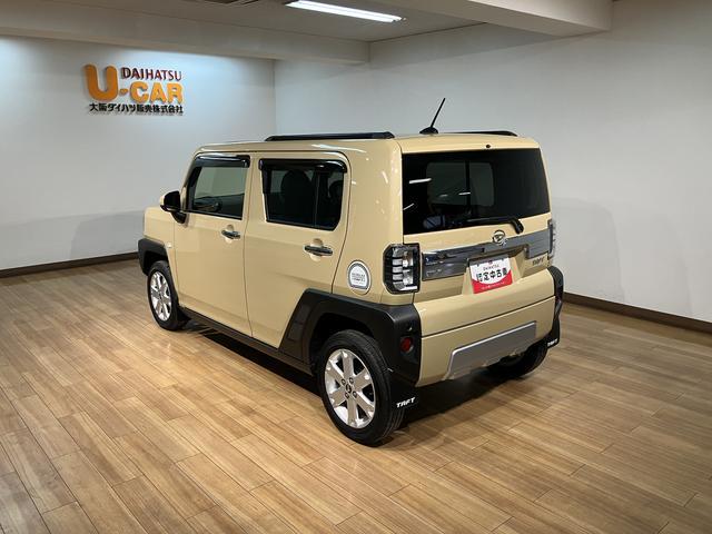 タフトＧターボ　クロムベンチャー／９インチナビ／パノラマモニター走行１．４万ｋｍ／９インチナビ／パノラマモニター／ステアリングスイッチ／ＥＴＣ／前後ドラレコ／クルーズコントロール／電動パーキングブレーキ／前席シートヒーター／ＬＥＤヘッドライト・・フォグランプ（大阪府）の中古車