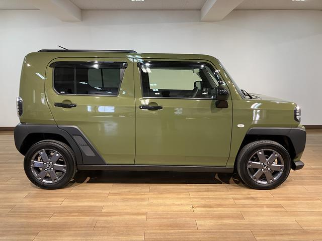 タフトＧターボ　車検整備渡／純正ナビ／パノラマカメラ／前後ドラレコ車検整備渡し　純正ナビ　Ｂｌｕｅｔｏｏｔｈ対応　フルセグＴＶ　前後ドラレコ　パノラマカメラ　ＥＴＣ　クルーズコントロール　シートヒーター　ＬＥＤヘッドランプ　衝突支援ブレーキ　誤発信抑制制御機能（大阪府）の中古車