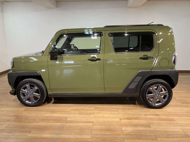 タフトＧターボ　車検整備渡／純正ナビ／パノラマカメラ／前後ドラレコ車検整備渡し　純正ナビ　Ｂｌｕｅｔｏｏｔｈ対応　フルセグＴＶ　前後ドラレコ　パノラマカメラ　ＥＴＣ　クルーズコントロール　シートヒーター　ＬＥＤヘッドランプ　衝突支援ブレーキ　誤発信抑制制御機能（大阪府）の中古車