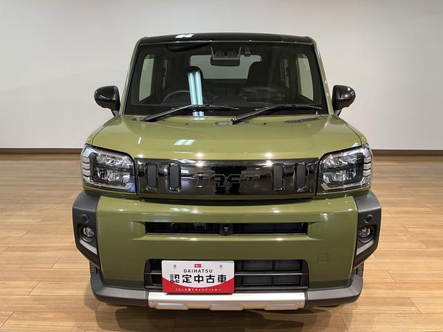 タフトＧターボ　車検整備渡／純正ナビ／パノラマカメラ／前後ドラレコ車検整備渡し　純正ナビ　Ｂｌｕｅｔｏｏｔｈ対応　フルセグＴＶ　前後ドラレコ　パノラマカメラ　ＥＴＣ　クルーズコントロール　シートヒーター　ＬＥＤヘッドランプ　衝突支援ブレーキ　誤発信抑制制御機能（大阪府）の中古車