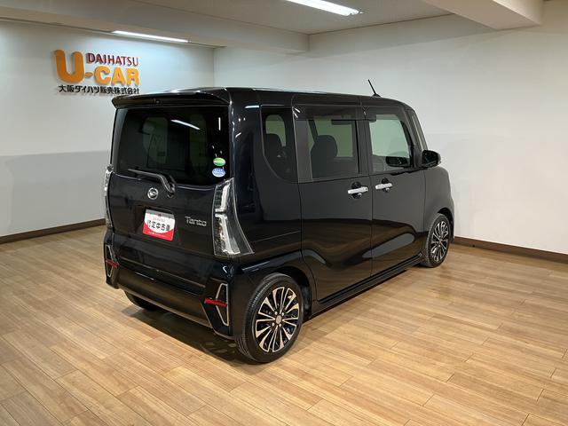 タントカスタムRSセレクション/走行1.6万km/ナビ/Pモニター走行1.6万km/ナビゲーション/パノラマモニター/ステアリングスイッチ/ETC/前後ドラレコ/クルーズコントロール/前席シートヒーター/両側パワースライドドア/LEDヘッドライト・フォグランプ(大阪府)の中古車