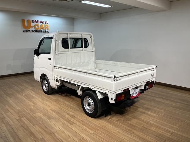 ハイゼットトラックスタンダード CVT ETC エアコン 一年保証 認定中古車R4年式 走行距離約4万km CVT AM/FMチューナー ETC車載器 エアコン パワステ オートライト 一年間走行距離無制限保証 認定中古車 衝突支援ブレーキ クリアランスソナー(大阪府)の中古車