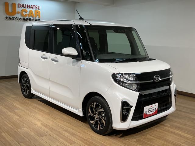 タントカスタムＸセレクション／走行２．２万ｋｍ／ナビ／バックカメラ走行２．２万ｋｍ／ナビゲーション／バックカメラ／ステアリングスイッチ／ＥＴＣ／前後ドラレコ／前席シートヒーター／両側パワースライドドア／ＬＥＤヘッドライト・フォグ／アルミ／オートエアコン／キーフリー（大阪府）の中古車