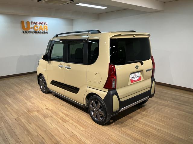 タントファンクロスターボ／走行１．８万ｋｍ／ナビ／Ｂカメラ／ＥＴＣ走行１．８万ｋｍ／ナビゲーション／バックカメラ／ステアリングスイッチ／ＥＴＣ／前席シートヒーター／電動パーキングブレーキ／両側パワースライドドア／ＬＥＤヘッドライト・フォグ／オートエアコン／キーフリー（大阪府）の中古車