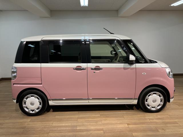 ムーヴキャンバスＧメイクアップＶＳ　ＳＡIII　純正ナビ　全方位カメラ車検整備渡　純正ナビ　Ｂｌｕｅｔｏｏｔｈ対応　フルセグＴＶ　ＣＤ／ＤＶＤ　全方位カメラ　ＥＴＣ　両側電動スライドドア　シートヒーター　ＬＥＤヘッドランプ　オートエアコン　プッシュボタンスタート（大阪府）の中古車