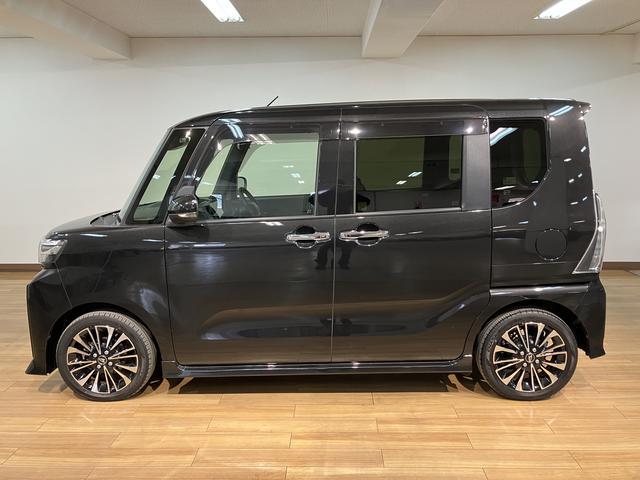 タントカスタムＲＳ　車検整備渡　１０インチナビ　前後録画ドラレコ車検整備渡　１０インチナビ　Ｂｌｕｅｔｏｏｔｈ対応　前後ドラレコ　バックカメラ　ＥＴＣ　両側電動スライドドア　ＬＥＤヘッドランプ　電動パーキングブレーキ　クルーズコントロール　キーフリーシステム（大阪府）の中古車