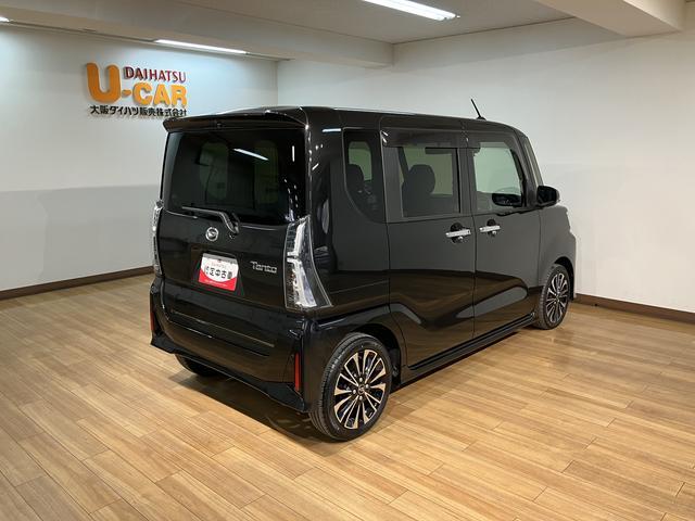 タントカスタムＲＳ　車検整備渡　１０インチナビ　前後録画ドラレコ車検整備渡　１０インチナビ　Ｂｌｕｅｔｏｏｔｈ対応　前後ドラレコ　バックカメラ　ＥＴＣ　両側電動スライドドア　ＬＥＤヘッドランプ　電動パーキングブレーキ　クルーズコントロール　キーフリーシステム（大阪府）の中古車