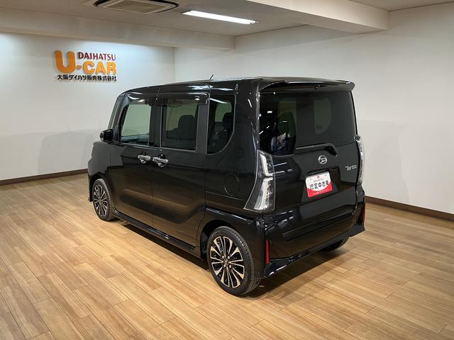 タントカスタムＲＳ　車検整備渡　１０インチナビ　前後録画ドラレコ車検整備渡　１０インチナビ　Ｂｌｕｅｔｏｏｔｈ対応　前後ドラレコ　バックカメラ　ＥＴＣ　両側電動スライドドア　ＬＥＤヘッドランプ　電動パーキングブレーキ　クルーズコントロール　キーフリーシステム（大阪府）の中古車