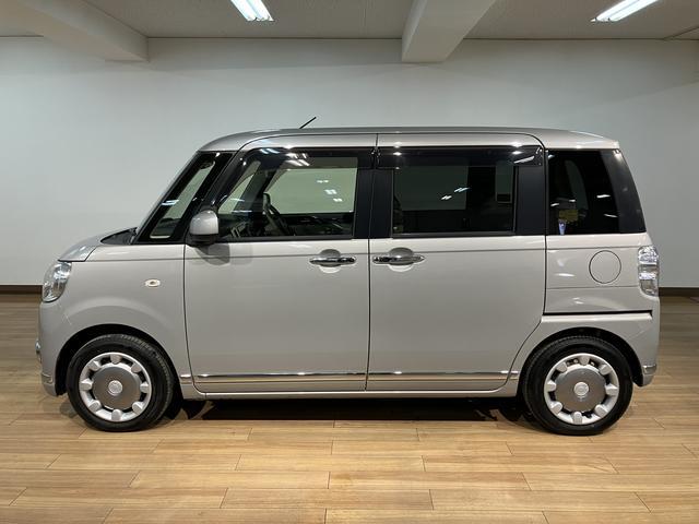 ムーヴキャンバスＸリミテッドメイクアップ　ＳＡII　大画面ナビ　全方位カメラ８インチナビ　パノラマカメラ　ＥＴＣ　両側電動スライドドア　走行距離約１．６万ｋｍ　車検整備渡し　１年間走行距離無制限保証　オートエアコン　キーフリーシステム　プッシュボタンスタート　オートライト（大阪府）の中古車