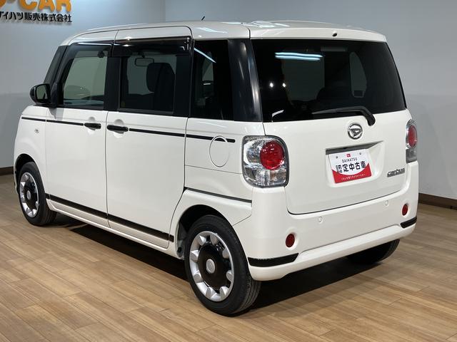 ムーヴキャンバスＧブラックアクセントＶＳ　ＳＡIII／ナビ／パノラマモニター走行２．９万ｋｍ／ナビゲーション／パノラマモニター／ステアリングスイッチ／ＥＴＣ／前後ドラレコ／運転席シートヒーター／両側パワースライドドア／ＬＥＤヘッドライト・フォグランプ／キーフリー（大阪府）の中古車