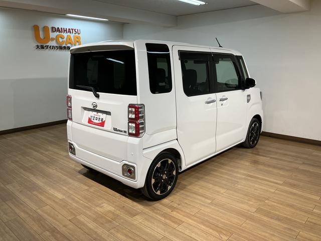 ウェイクＧターボＶＳ　ＳＡIII／ナビ／パノラマモニター／ＥＴＣ走行３．０万ｋｍ／ナビゲーション／パノラマモニター／ステアリングスイッチ／ＥＴＣ／ドライブレコーダー／両側パワースライドドア／ＬＥＤヘッドライト・フォグランプ／アルミ／オートエアコン／キーフリー（大阪府）の中古車