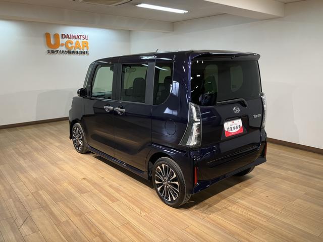 タントカスタムＲＳ／走行１．６万ｋｍ／ナビ／バックカメラ／ＥＴＣ走行１．６万ｋｍ／ターボ車／ナビゲーション／バックカメラ／ステアリングスイッチ／ＥＴＣ／前後ドラレコ／前席シートヒーター／両側パワースライドドア／ＬＥＤヘッドライト・フォグ／オートエアコン／キーフリー（大阪府）の中古車