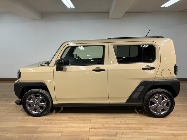 タフトGターボ クロムベンチャー/バックカメラ対応車/クルコン届出済未使用車/R7年式/走行11Km/バックカメラ対応車/ステアリングスイッチ/クルーズコントロール/前席シートヒーター/電動パーキングブレーキ/LEDヘッドライト・フォグランプ/キーフリー(大阪府)の中古車