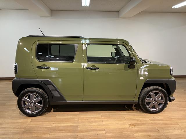 タフトG ダーククロムベンチャー/R7年式/走行5Km/クルコンR7年式/走行5Km/バックカメラ対応車/クルーズコントロール/前席シートヒーター/電動パーキングブレーキ/LEDヘッドライト・フォグランプ/アルミホイール/オートエアコン/キーフリー(大阪府)の中古車