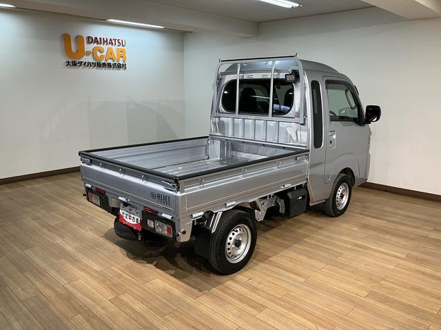 ハイゼットトラックジャンボエクストラ 走行距離0.5km/電格ミラー/CVT車キーフリー・CDチューナー・FM・AMラジオ・エアコン・電格ミラー・コーナーセンサー・作業灯・LEDヘッドランプ・フォグランプ(大阪府)の中古車