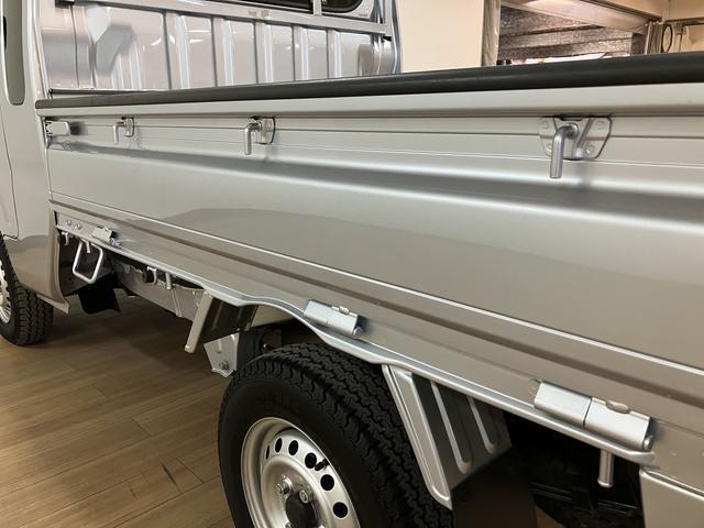 ハイゼットトラックジャンボエクストラ 走行距離0.5km/電格ミラー/CVT車キーフリー・CDチューナー・FM・AMラジオ・エアコン・電格ミラー・コーナーセンサー・作業灯・LEDヘッドランプ・フォグランプ(大阪府)の中古車