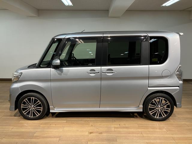 タントカスタムRS トップエディションSAII/1.8万km/ナビ1年間走行距離無制限保証/走行1.8万km/ナビゲーション/バックカメラ/ステアリングスイッチ/両側パワースライドドア/LEDヘッドライト・フォグランプ/アルミホイール/オートエアコン/キーフリー(大阪府)の中古車