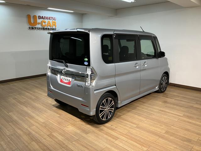 タントカスタムRS トップエディションSAII/1.8万km/ナビ1年間走行距離無制限保証/走行1.8万km/ナビゲーション/バックカメラ/ステアリングスイッチ/両側パワースライドドア/LEDヘッドライト・フォグランプ/アルミホイール/オートエアコン/キーフリー(大阪府)の中古車