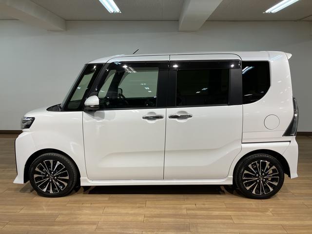 タントカスタムRS/ecoIDLE非装着車/ナビ/バックカメラecoIDLE非装着車/ナビ/バックカメラ/ETC/前後ドラレコ/前席シートヒーター/両側パワースライドドア/電動パーキングブレーキ/LEDヘッドライト・フォグランプ/オートエアコン/キーフリー(大阪府)の中古車