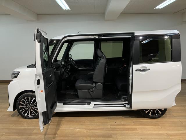 タントカスタムRS/ecoIDLE非装着車/ナビ/バックカメラecoIDLE非装着車/ナビ/バックカメラ/ETC/前後ドラレコ/前席シートヒーター/両側パワースライドドア/電動パーキングブレーキ/LEDヘッドライト・フォグランプ/オートエアコン/キーフリー(大阪府)の中古車