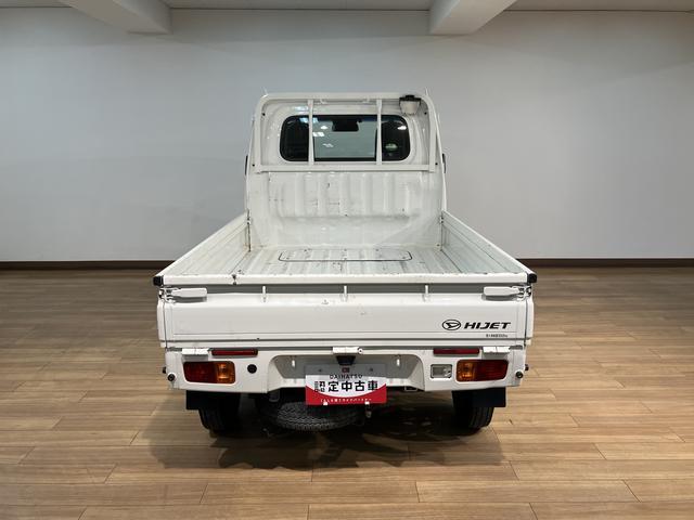 ハイゼットトラックスタンダードSAIIIt 5MT ETC装着車 認定中古車5速マニュアル AM/FMチューナー ETC車載器 作業灯付 エアコン パワステ 社外アルミホイール 1年間走行距離無制限保証 衝突支援回避ブレーキ 衝突警報機能 車線逸脱警報機能 先行車お知らせ機能(大阪府)の中古車