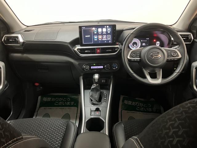 ロッキープレミアムＧ　ＨＥＶ／９インチＤＡ／Ｐモニター／クルコン９インチディスプレイオーディオ／パノラマモニター／ステアリングスイッチ／クルーズコントロール／前席シートヒーター／ＵＳＢ・ＨＤＭＩアダプター／ＬＥＤヘッドライト・フォグランプ／アルミ／キーフリー（大阪府）の中古車