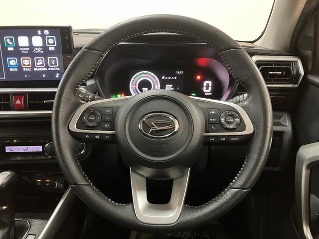 ロッキープレミアムＧ　ＨＥＶ／９インチＤＡ／Ｐモニター／クルコン９インチディスプレイオーディオ／パノラマモニター／ステアリングスイッチ／クルーズコントロール／前席シートヒーター／ＵＳＢ・ＨＤＭＩアダプター／ＬＥＤヘッドライト・フォグランプ／アルミ／キーフリー（大阪府）の中古車